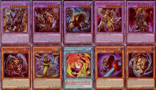 Yugioh branded chimera deck - branded,