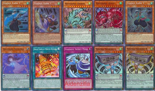 Yugioh yosenju deck - 1, 2