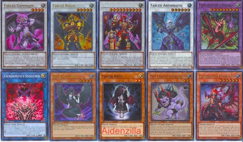 Yugioh fabled fiendsmith deck - yugioh,