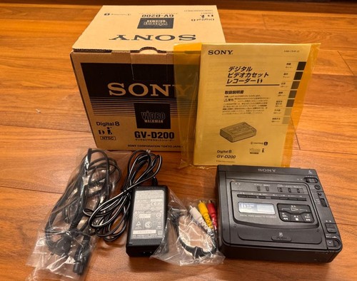 Sony d200 digital8 hi8 - sony,